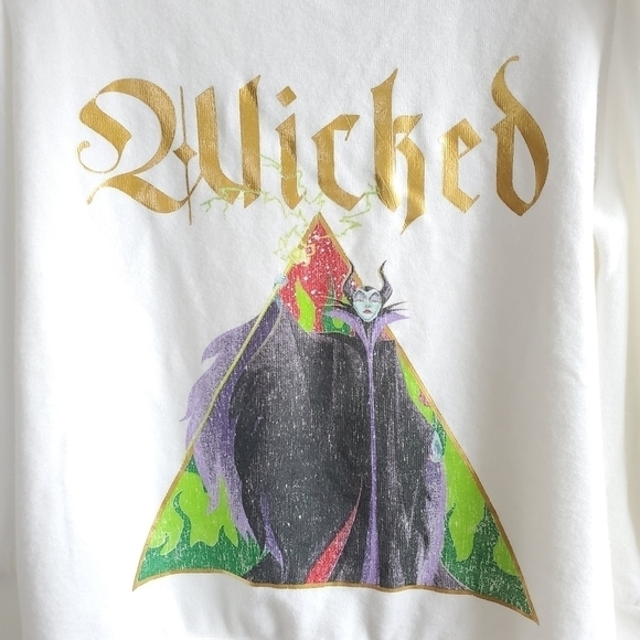 Chaser x Disney Villians Wicked Pullover Sweatershirt NWT Size Small - Picture 2 of 8